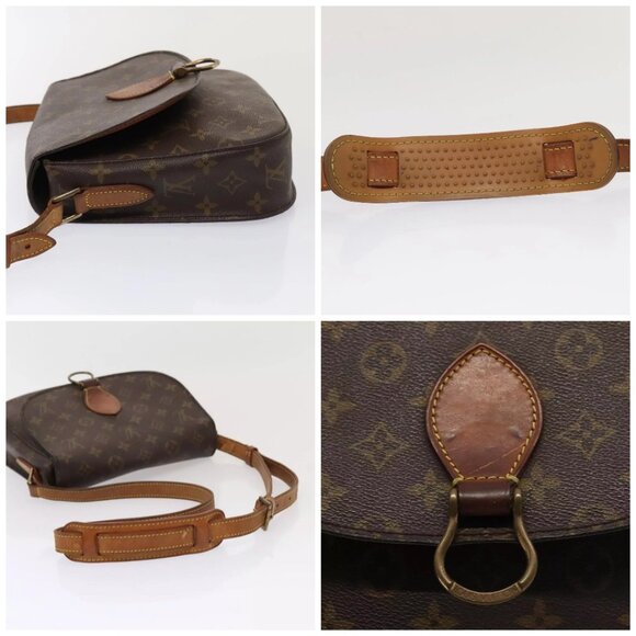 LOUIS VUITTON Monogram Saint Cloud GM Shoulder Bag M51242 LV Auth 89509 - Picture 16 of 16